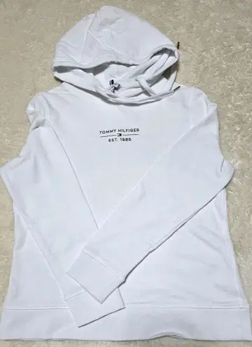 [ 미사용 새상품 ] TOMMY HILFIGER 화이트 후드티