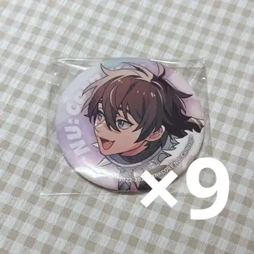 NU:카니발 가루 철제 캔 배지