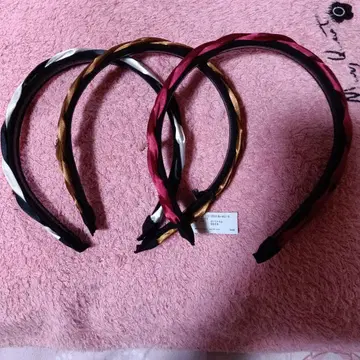 마리 퀀트 머리띠 3개 세트