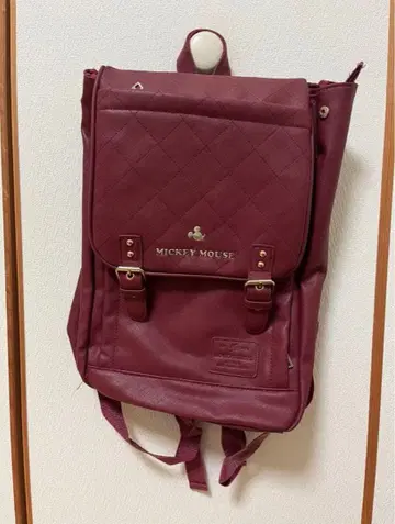 빨간색 백팩 디즈니 미키