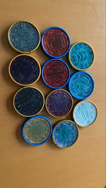 가면라이더 컬렉션 코인 세트 12장