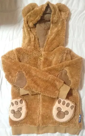 TDS 더피 복슬복슬 후드티 여성용 L 사이즈 도쿄디즈니씨