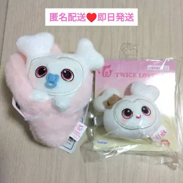 TWICE LOVELYS 속싸개 마스코트 봉제 인형 헤어핀 다현