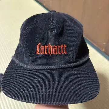 Carhartt 레터맨 캡 블랙
