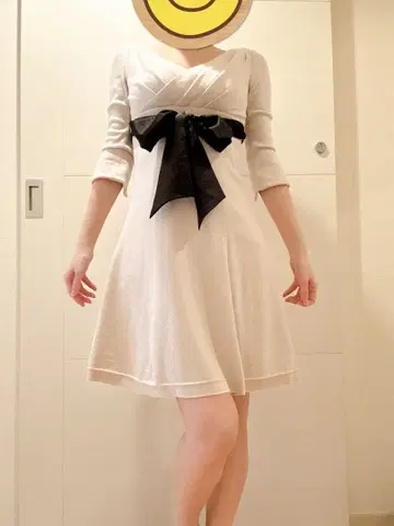 원피스 블랙 리본 포함