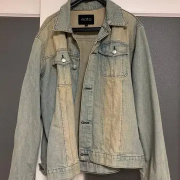 moto 데님 자켓 빈티지