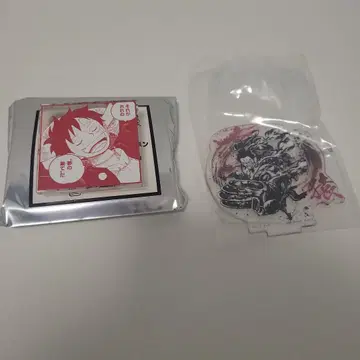 루피 먹물식 아크릴 스탠드, 아크릴 배지 스탠드