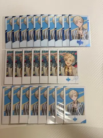 니지산지 오리엔스 2nd Anniv 히바치 마나 폴라로이드풍 카드