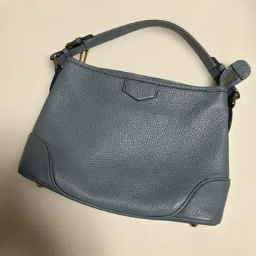 코코세 골드 숄더백 블루진 헤라클레스 가죽