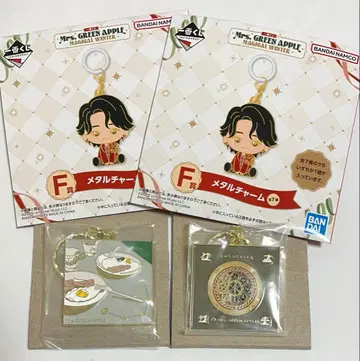미세스 그린애플 제일복권 F상 메탈 참 2종 2개