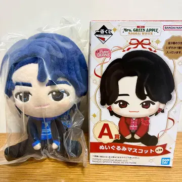 Mrs. GREEN APPLE 봉제 인형 마스코트 A상 제일복권
