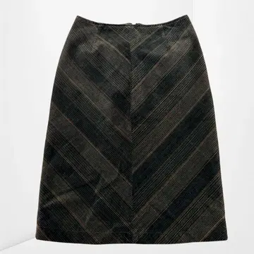 [인디스라이프] A987 코듀로이 스커트 사선 스트라이프 가을/겨울