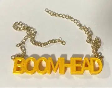 맥스 목걸이 [ BOOMHEAD ] 코스프레 은하 특급 밀키웨이