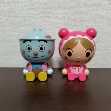 커다란 호빵맨 마스코트 텐동맨 아기맨 2개 세트