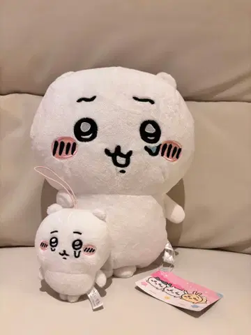 치이카와 봉제 인형 마스코트 2개 세트