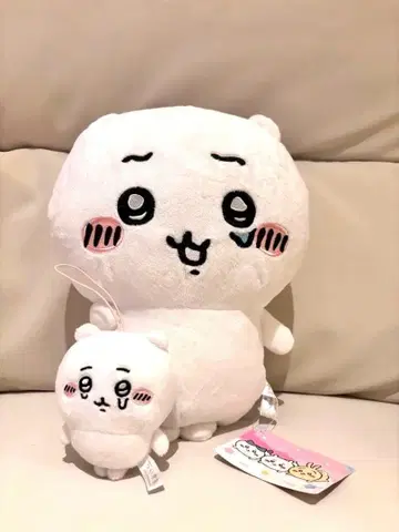 치이카와 봉제 인형 마스코트 2개 세트
