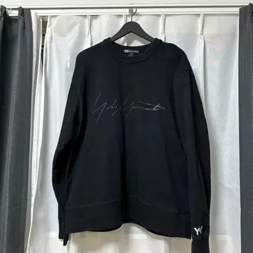 [ 새상품급 ] Y-3 블랙 맨투맨 L