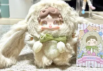 [1종류] 럭키 아나이 잘 자 토끼 비밀의 화원 봉제 인형