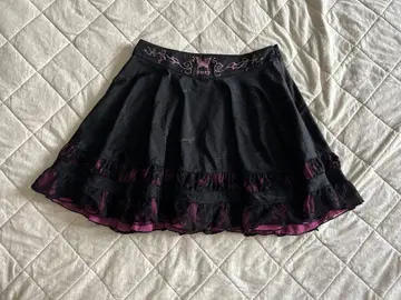 h.NAOTO 스커트 무릎 위 길이