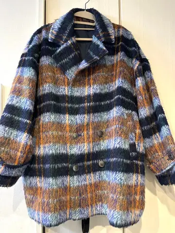 PAGEBOY 샤기 블레이저 코트 프리 사이즈