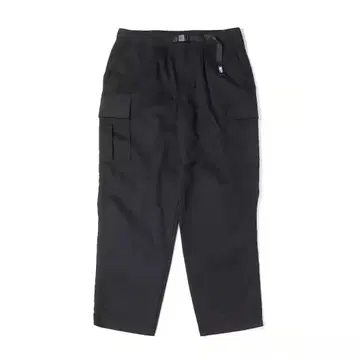 Stretch Twill Cargo Pants BLACK