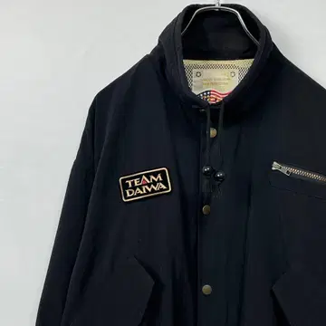 일본제 DAIWA TEAM 90년대 블루종 발수 자켓