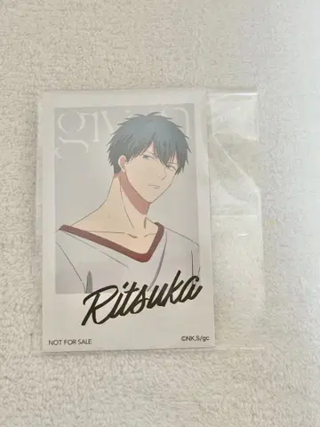 기븐 노이타미나 어패럴 특전 사진풍 카드 리츠카