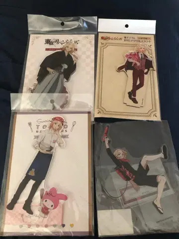 도쿄 리벤저스 사노 만지로 묶음 판매 캔뱃지 아크릴 스탠드