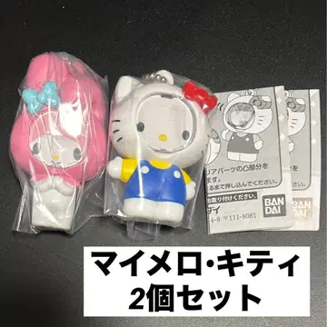 산리오 캐릭터즈 사진 프레임 마스코트 마이멜로디 키티 2개 세트