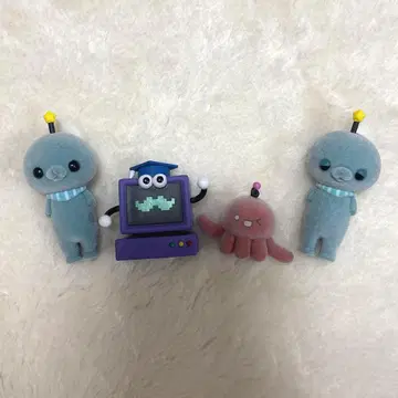 교육 방송 플로키 피규어 가챠가챠 타마 파울 하카세 컴플리트