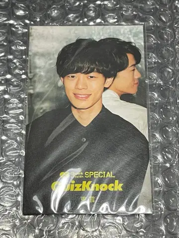 QuizKnock QJ 솔로 포토 카드 동언