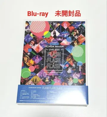 우치다 마아야 라이브 2021 플래시 Blu-ray 미개봉품