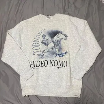 [ 레어 ] 90s USA제 다저스 노모 히데오 맨투맨 오타니