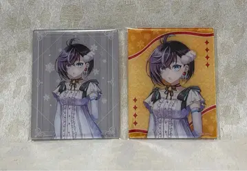 화이트 고양이 프로젝트 루나 아크릴 카드 크리스마스