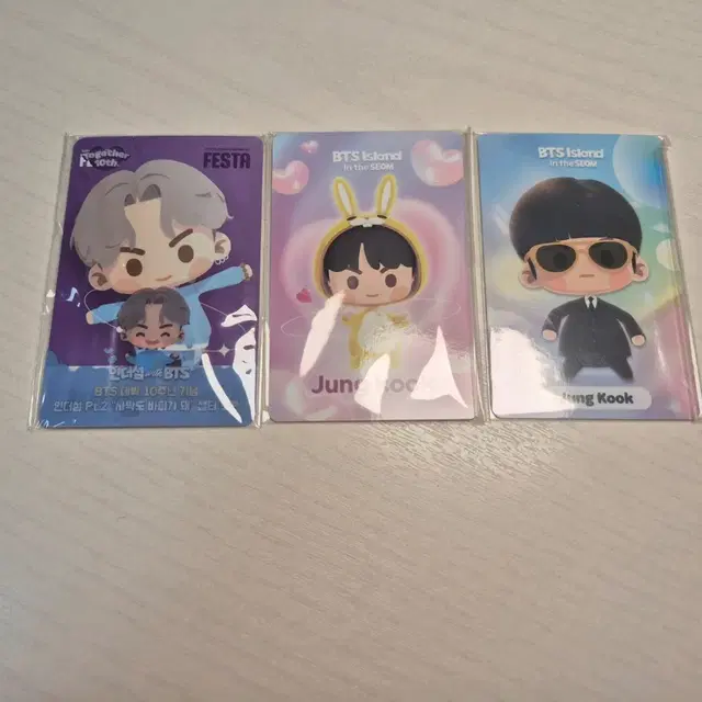 BTS정국 인더섬 2023 2024FESTA 한정판 랜덤포토카드 드볼