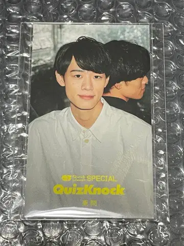 QuizKnock QK QJ 솔로 포토 카드 히가시몬