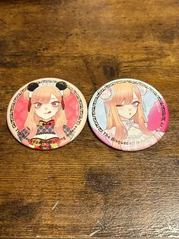 그 비스크 돌은 사랑을 한다 중화반점 트레이딩 캔뱃지