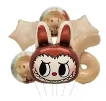 캐릭터 풍선 벌룬 세트 6세 풍선 생일 벌스데이