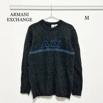 0592 ARMANI EXCHANGE 크루넥 램스울 스웨터