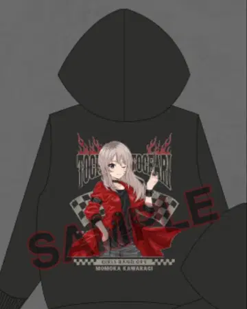 FAM 복권 걸즈밴드 클라이 A상 풀오버 후드티 카와라기 모모카 M