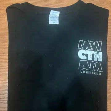 MAN WITH A MISSION 티셔츠 M 사이즈 블랙