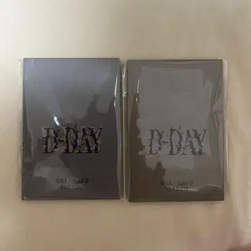 SUGA D-DAY 미니 포토 카드 세트