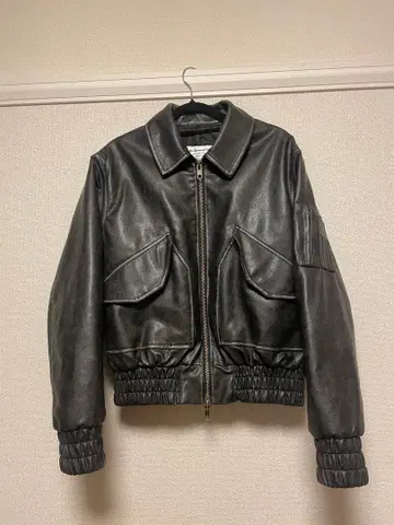 ANDER HUNK 언더 가죽 자켓