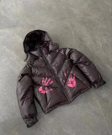 VRROCK 다운 자켓 HEAT REATIVE PUFFER Wine