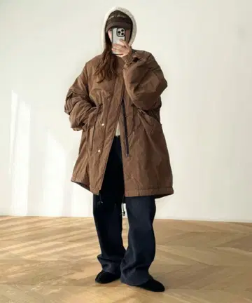 [ CANAL JEAN ] [ diggity ] 코트 브라운 여성용