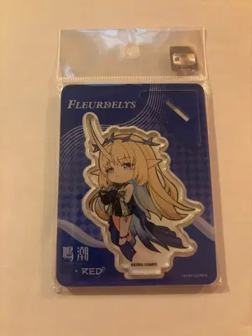 명조 도쿄 타워 RED 콜라보 플뢰르 드 리스 미니 아크릴 스탠드