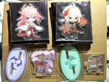 원신 스이파라 아크릴 스탠드 카에데하라 카즈하 아에 미코