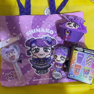 새상품 SHINAKO 하라주쿠 페스티벌 굿즈 세트