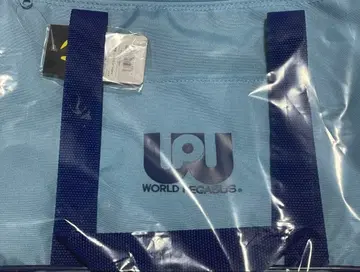 구형 월드 페가수스 스카이블루 와펜 스쿨백 미사용 새상품