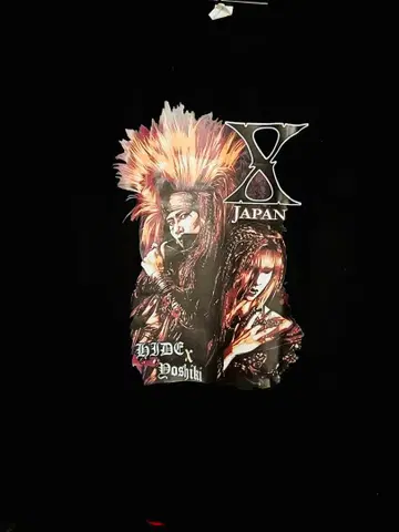 X JAPAN 토시 x 요시키 셔츠 비주얼계 L~XL